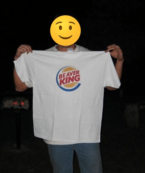 Unpacking the first Beaver King shirt